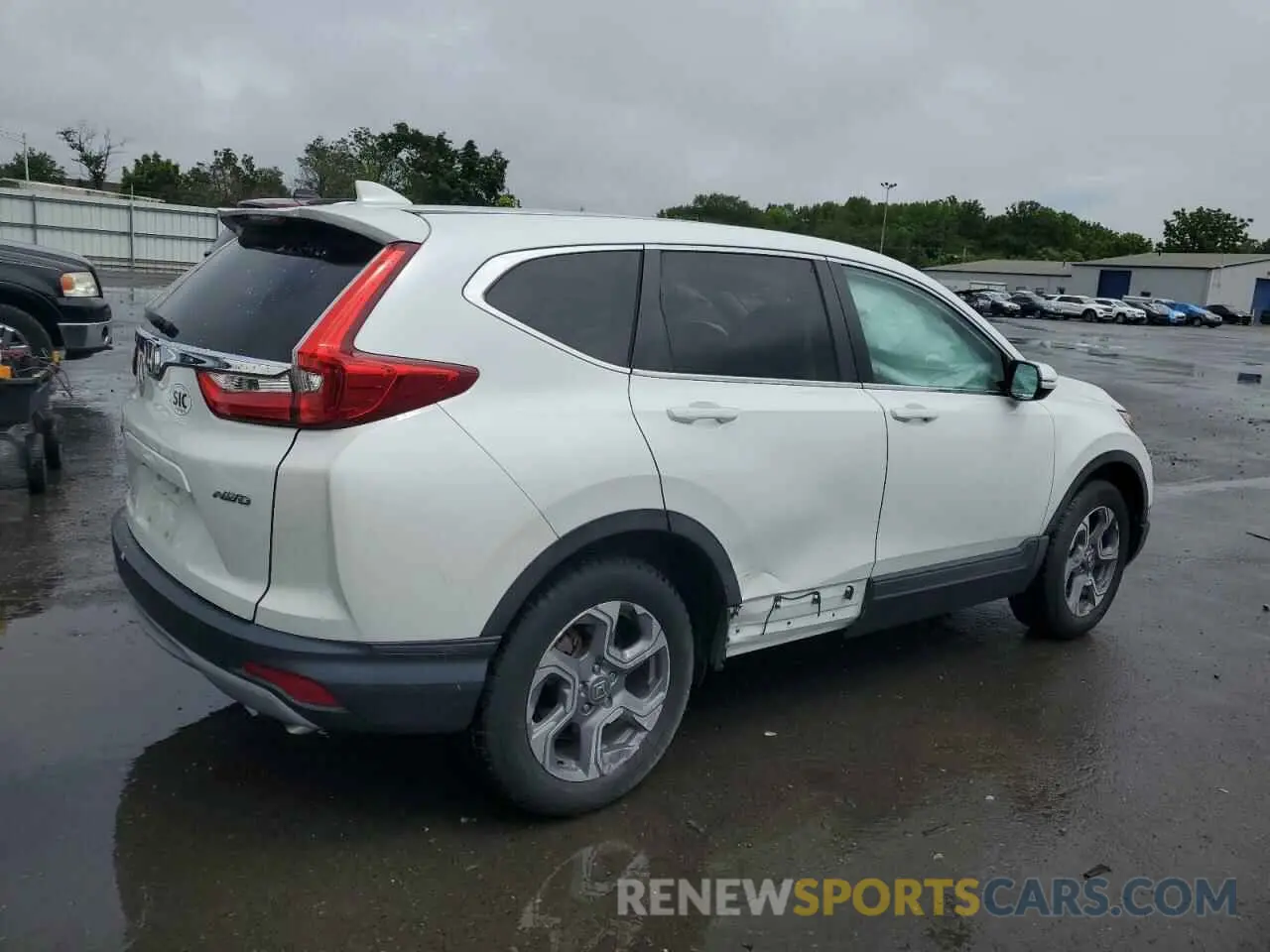 3 fotografías del automóvil dañado 7FARW2H56KE055188 HONDA CRV 2019