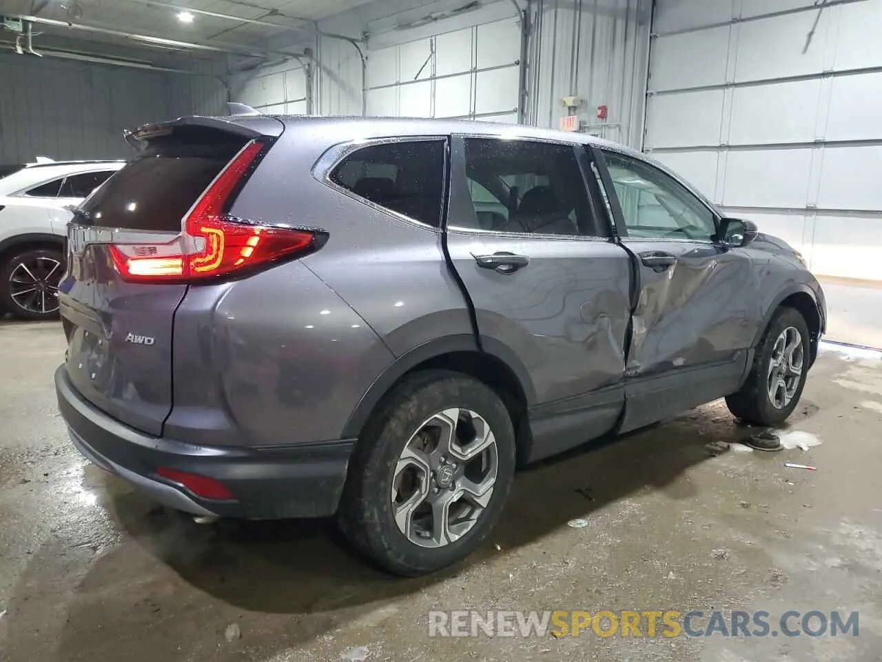 3 fotografías del automóvil dañado 7FARW2H58KE013377 HONDA CRV 2019