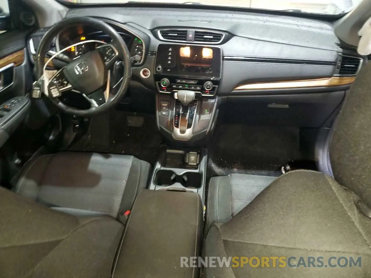 8 fotografías del automóvil dañado 7FARW2H58KE013377 HONDA CRV 2019