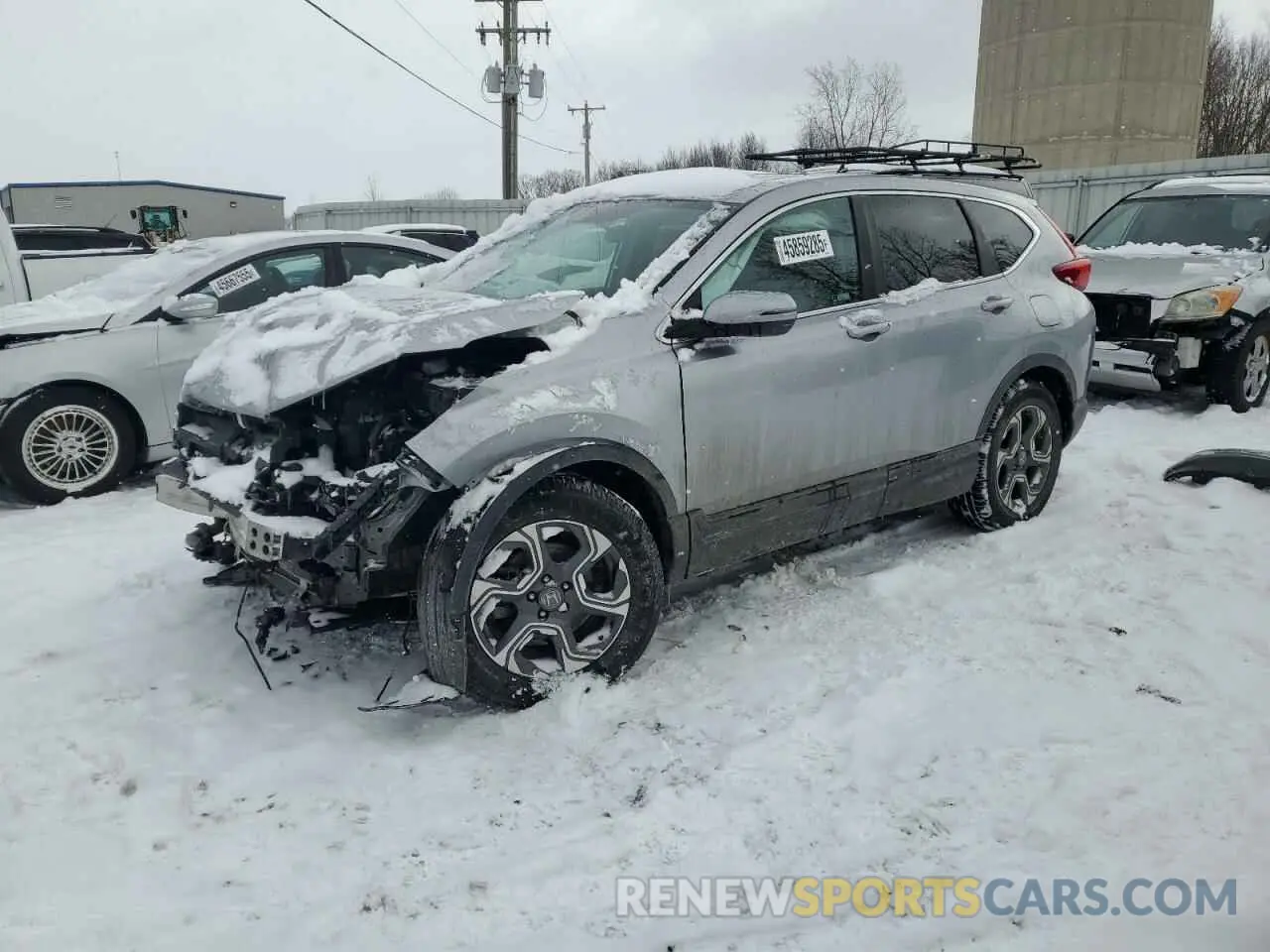 1 fotografías del automóvil dañado 7FARW2H58KE015999 HONDA CRV 2019