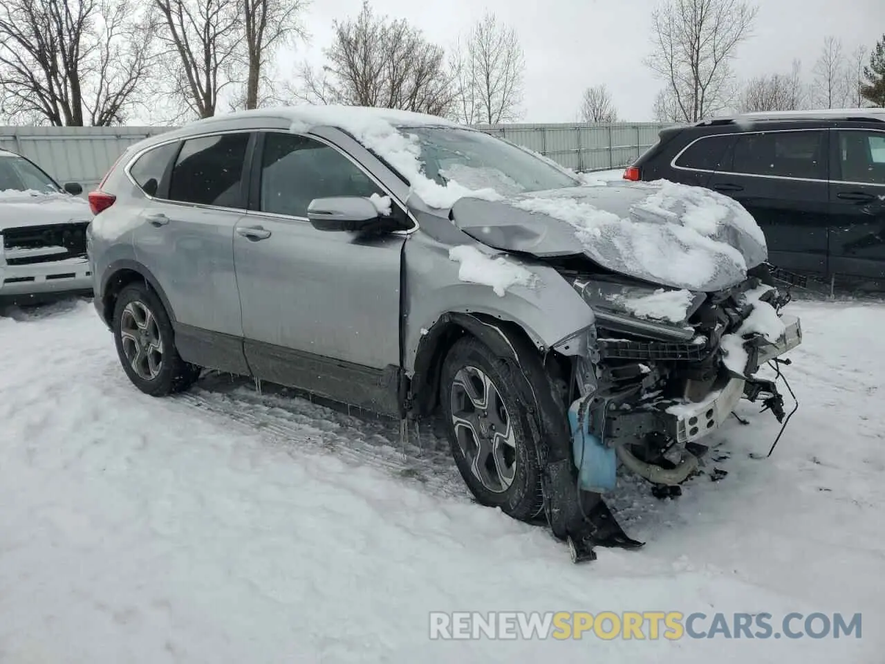 4 fotografías del automóvil dañado 7FARW2H58KE015999 HONDA CRV 2019