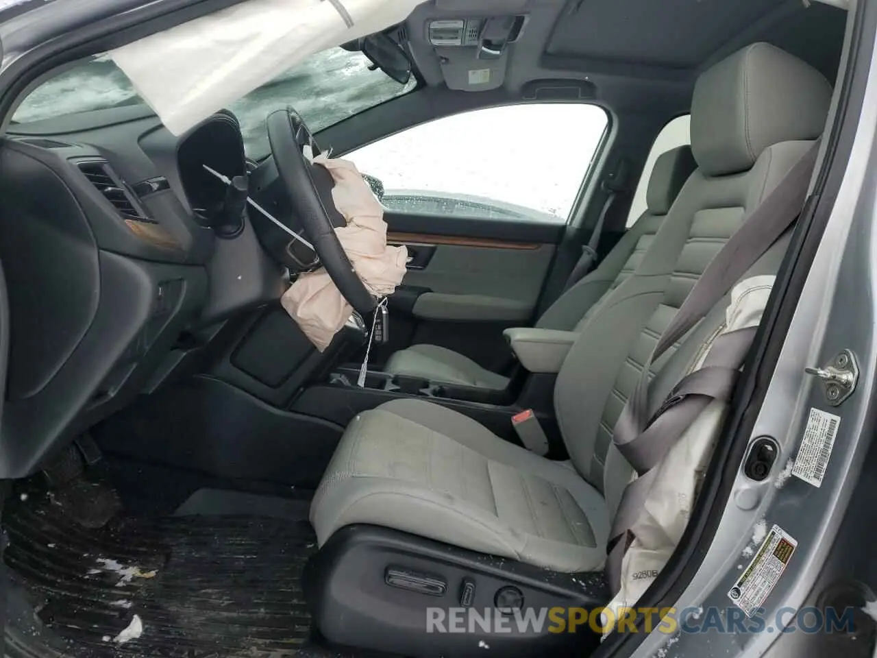 7 fotografías del automóvil dañado 7FARW2H58KE015999 HONDA CRV 2019