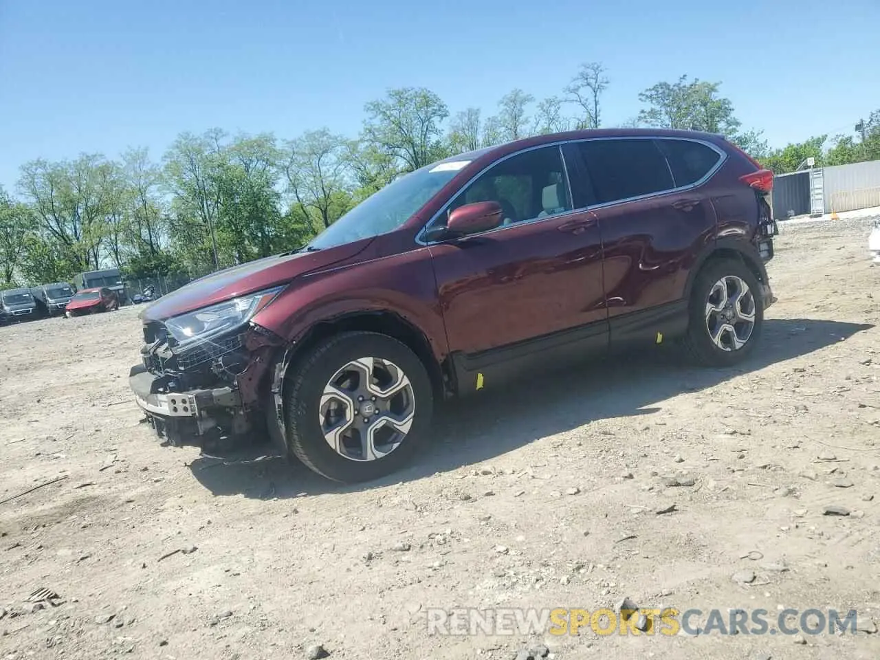 1 fotografías del automóvil dañado 7FARW2H5XKE004163 HONDA CRV 2019