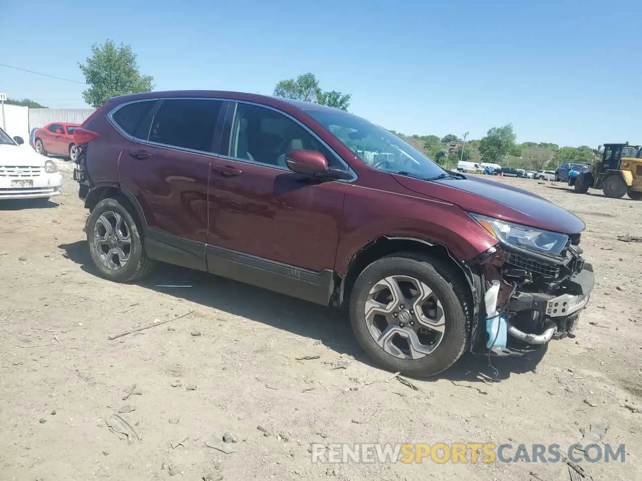 4 fotografías del automóvil dañado 7FARW2H5XKE004163 HONDA CRV 2019