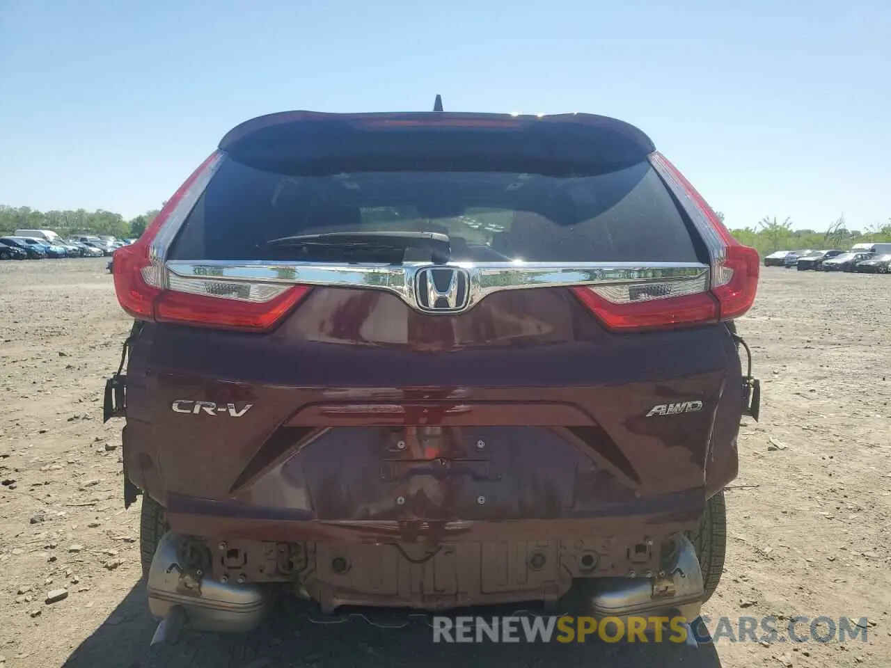 6 fotografías del automóvil dañado 7FARW2H5XKE004163 HONDA CRV 2019
