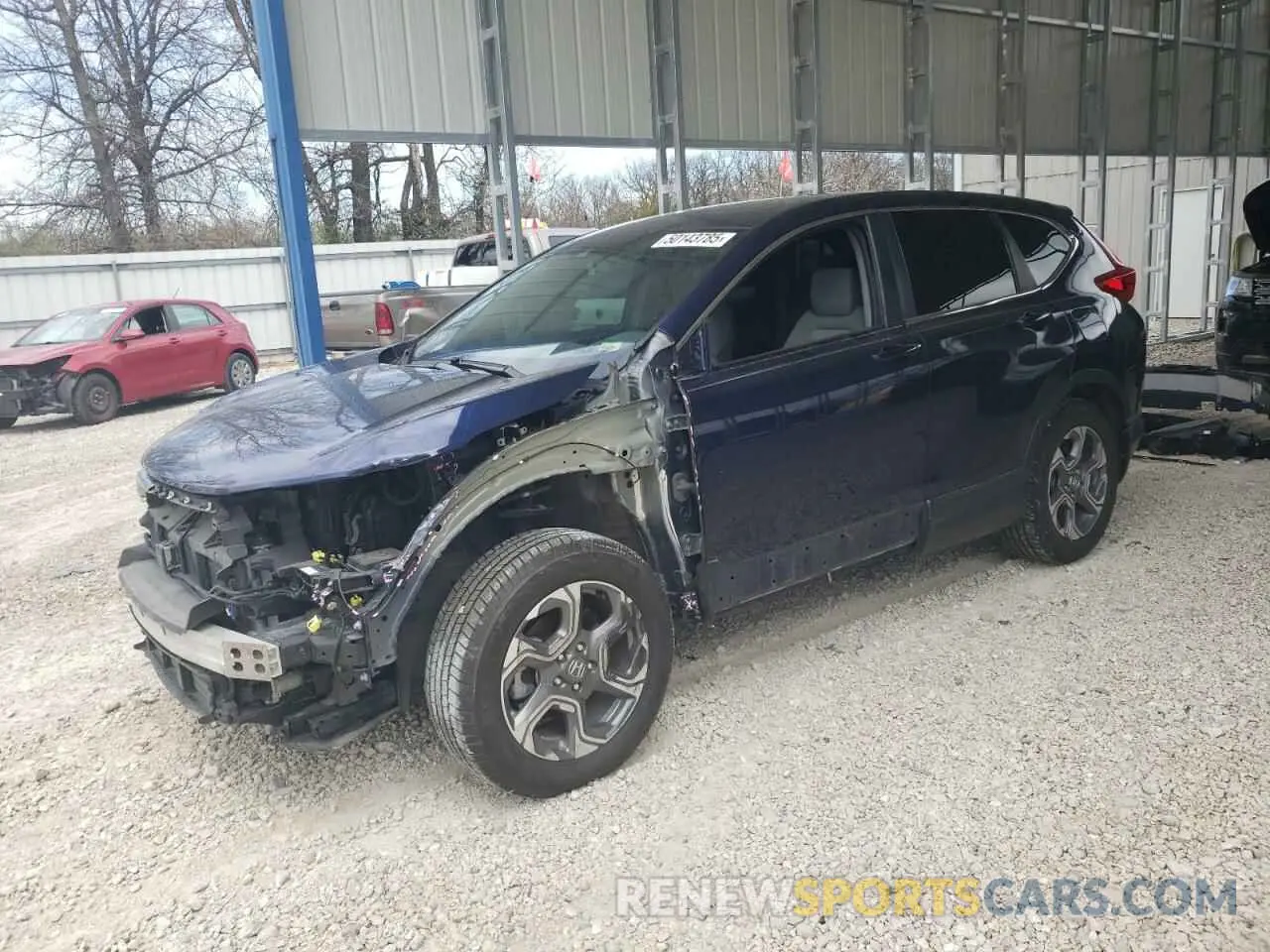 1 fotografías del automóvil dañado 7FARW2H5XKE021450 HONDA CRV 2019