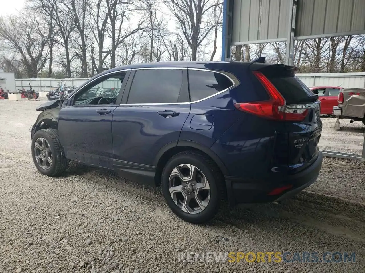 2 fotografías del automóvil dañado 7FARW2H5XKE021450 HONDA CRV 2019