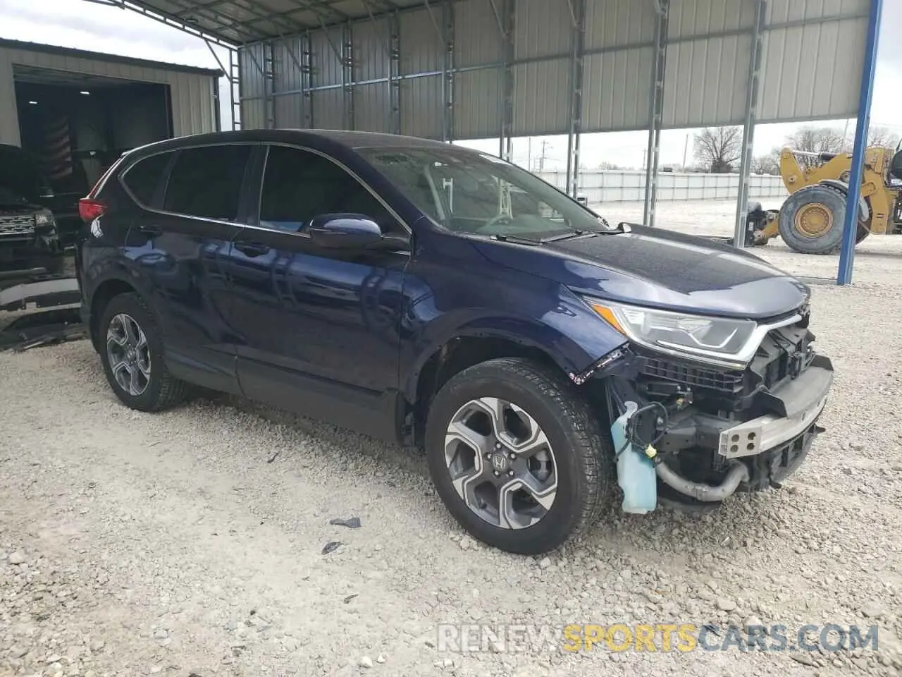 4 fotografías del automóvil dañado 7FARW2H5XKE021450 HONDA CRV 2019
