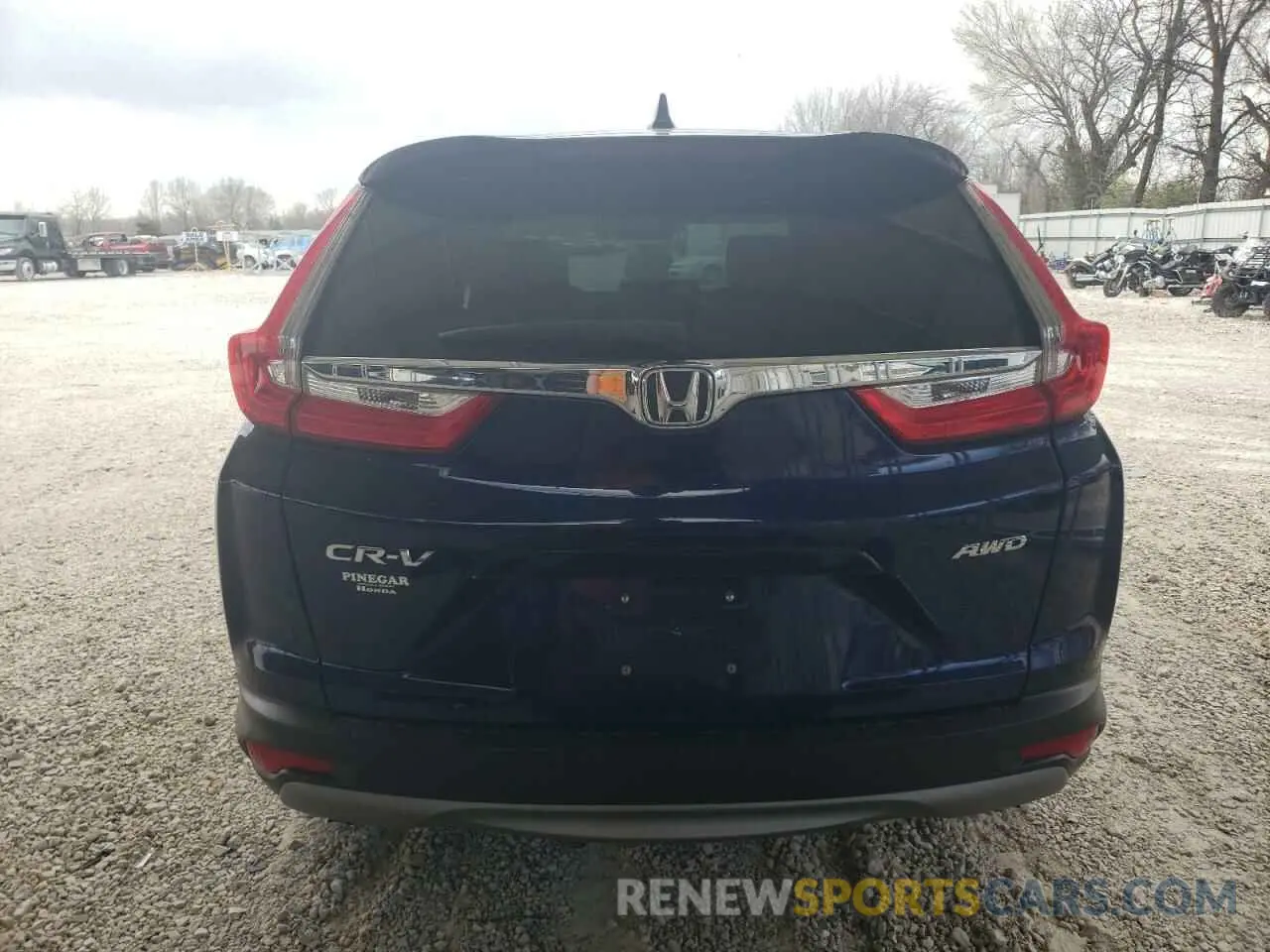 6 fotografías del automóvil dañado 7FARW2H5XKE021450 HONDA CRV 2019