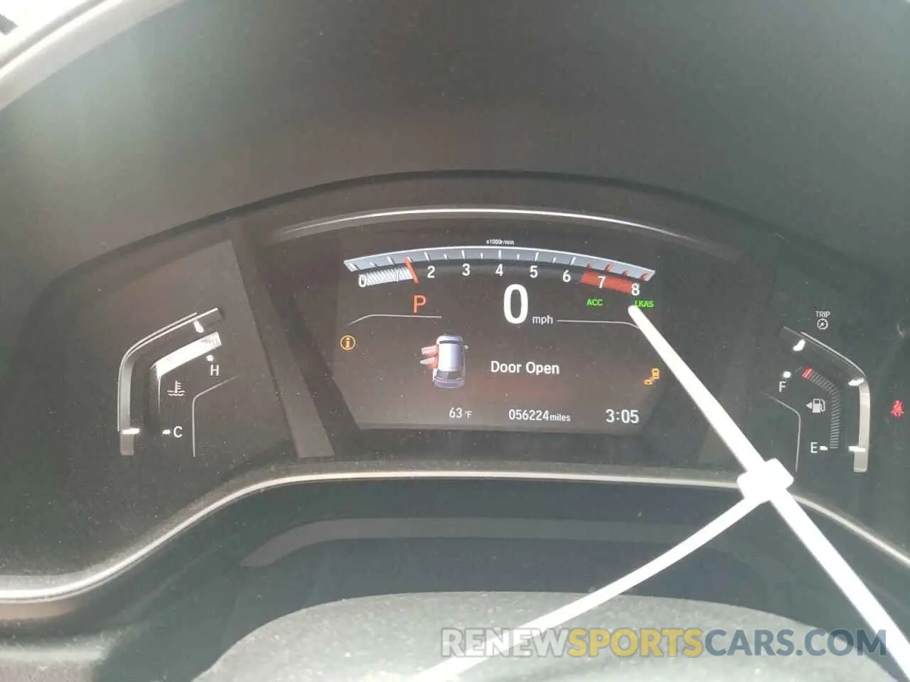 9 fotografías del automóvil dañado 7FARW2H5XKE021450 HONDA CRV 2019