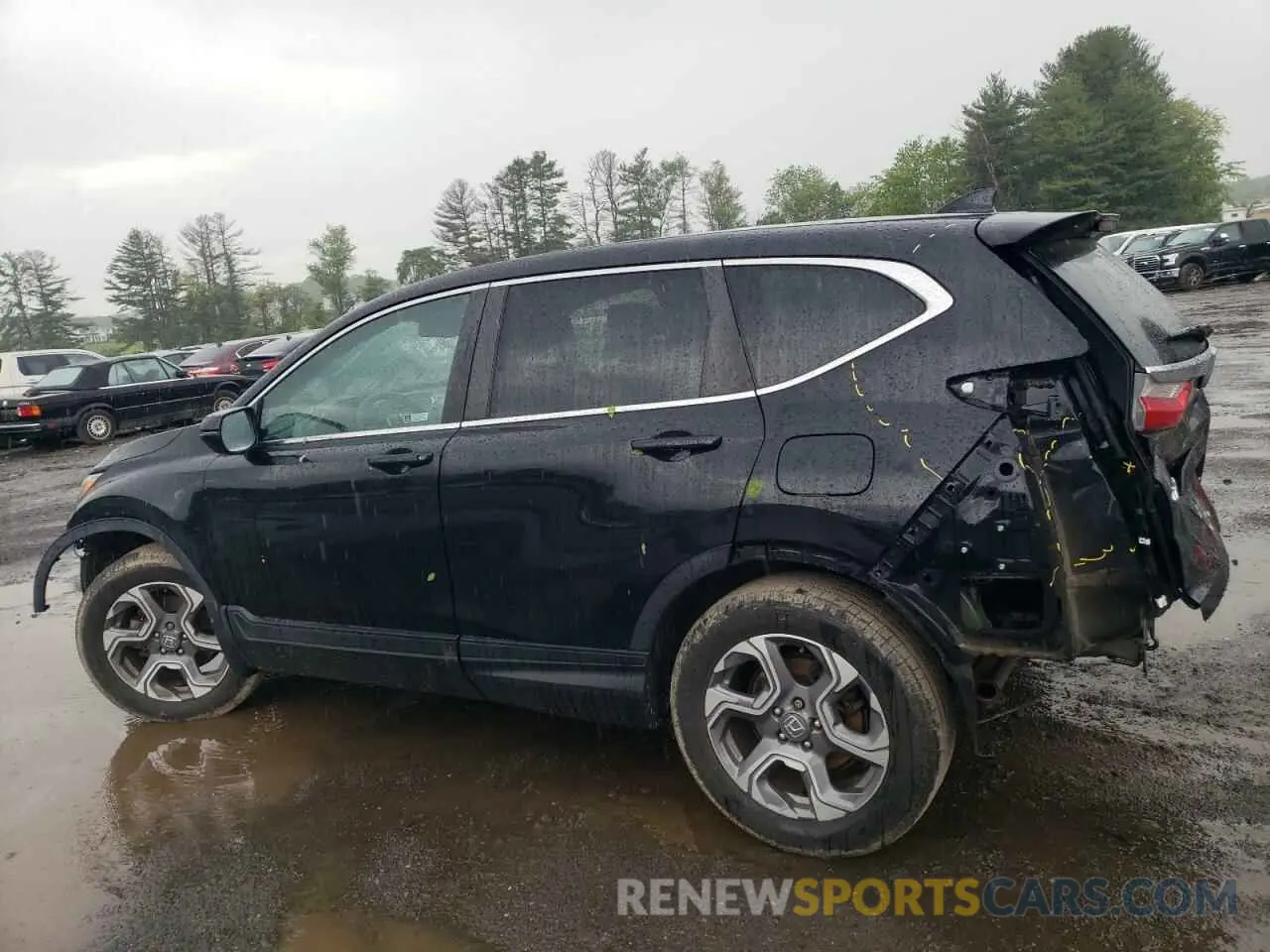 2 fotografías del automóvil dañado 7FARW2H80KE030698 HONDA CRV 2019