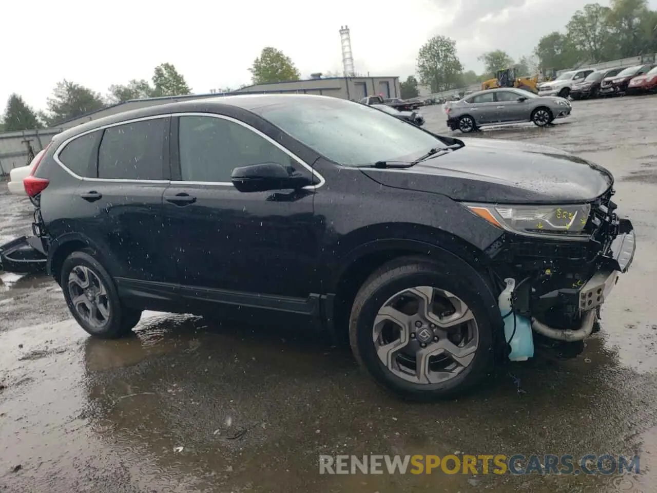 4 fotografías del automóvil dañado 7FARW2H80KE030698 HONDA CRV 2019