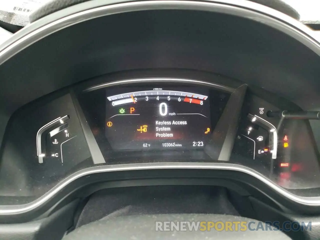 9 fotografías del automóvil dañado 7FARW2H80KE030698 HONDA CRV 2019