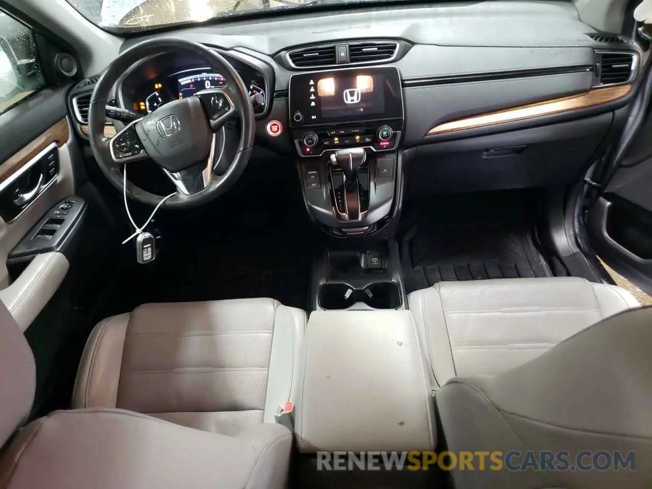 8 fotografías del automóvil dañado 7FARW2H81KE020360 HONDA CRV 2019