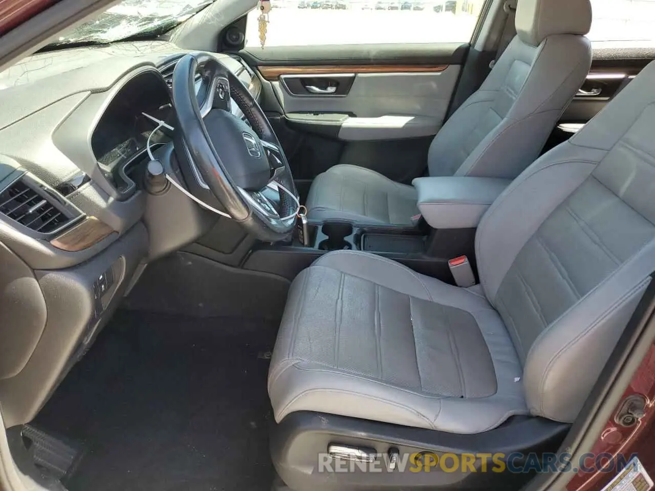 7 fotografías del automóvil dañado 7FARW2H81KE058221 HONDA CRV 2019