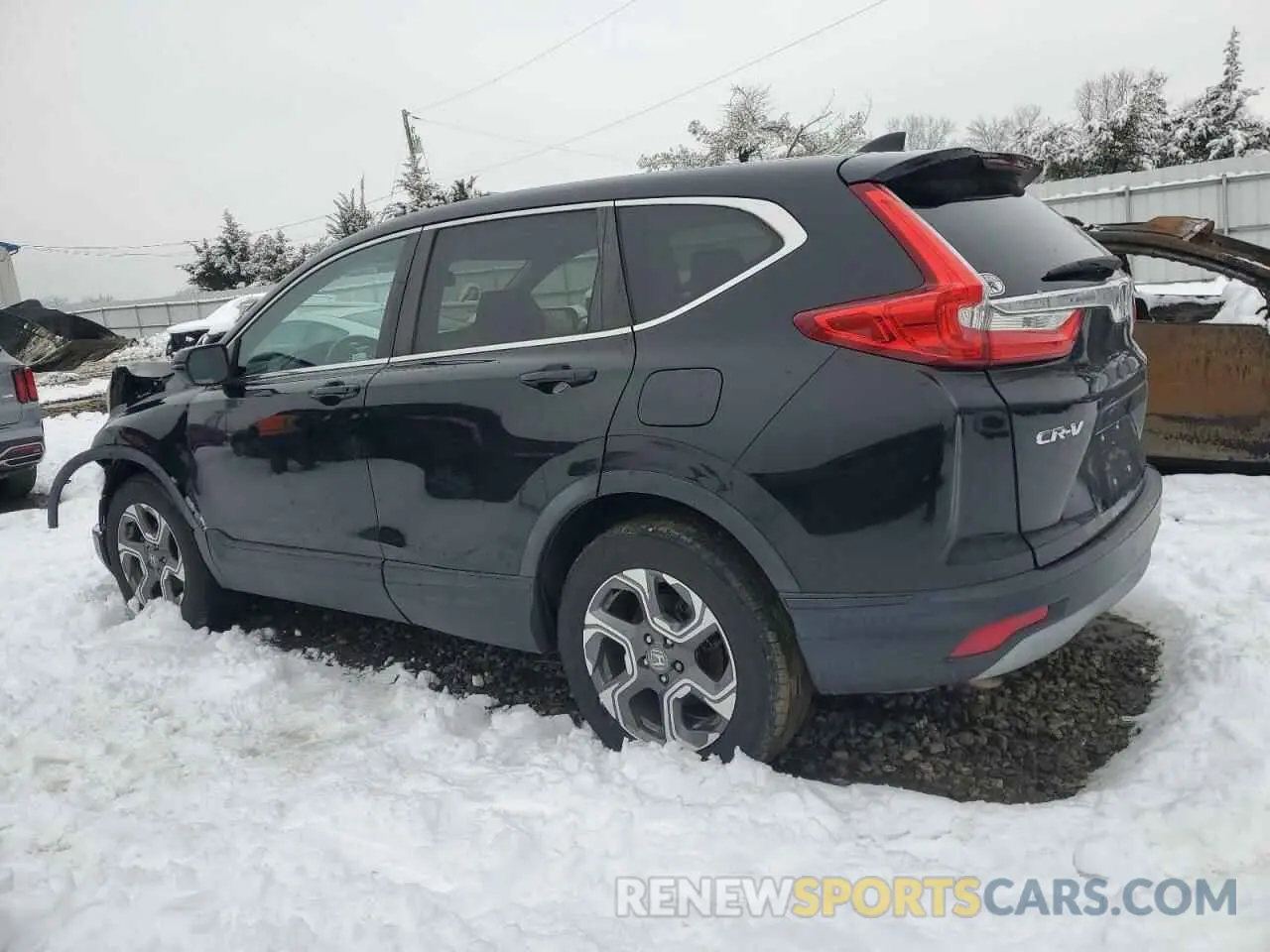 2 fotografías del automóvil dañado 7FARW2H83KE022613 HONDA CRV 2019