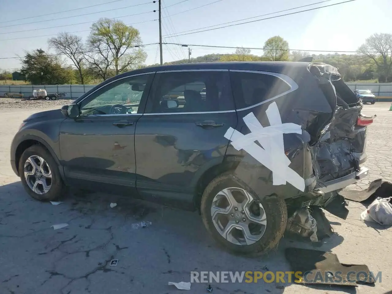 2 fotografías del automóvil dañado 7FARW2H83KE058978 HONDA CRV 2019