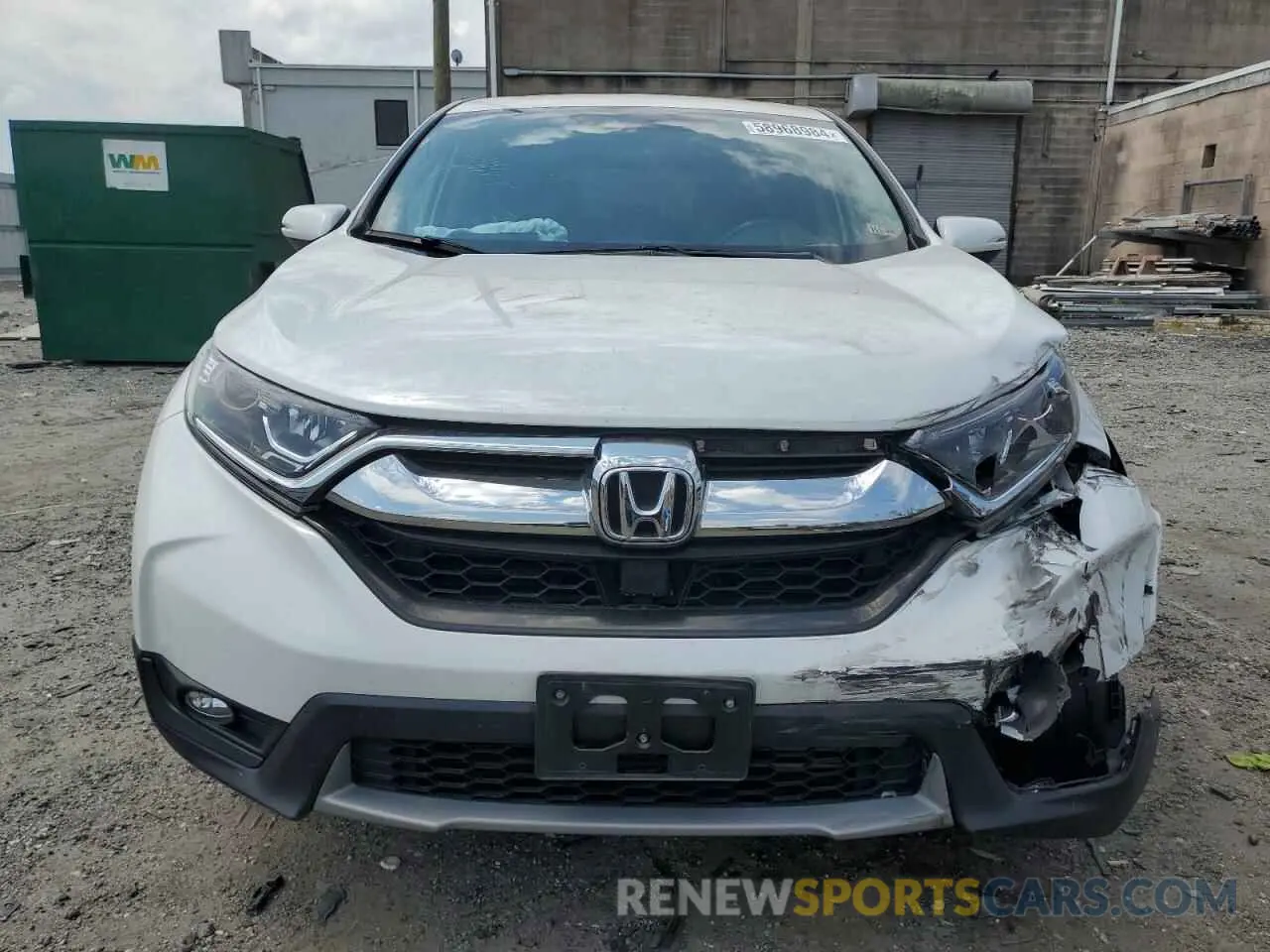 5 fotografías del automóvil dañado 7FARW2H84KE044233 HONDA CRV 2019