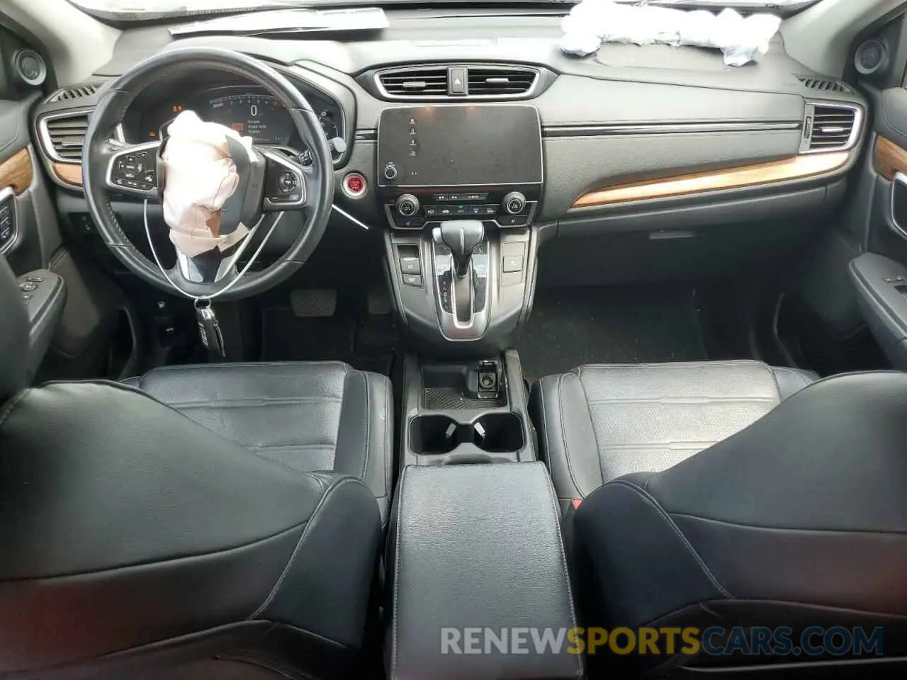 8 fotografías del automóvil dañado 7FARW2H84KE044233 HONDA CRV 2019