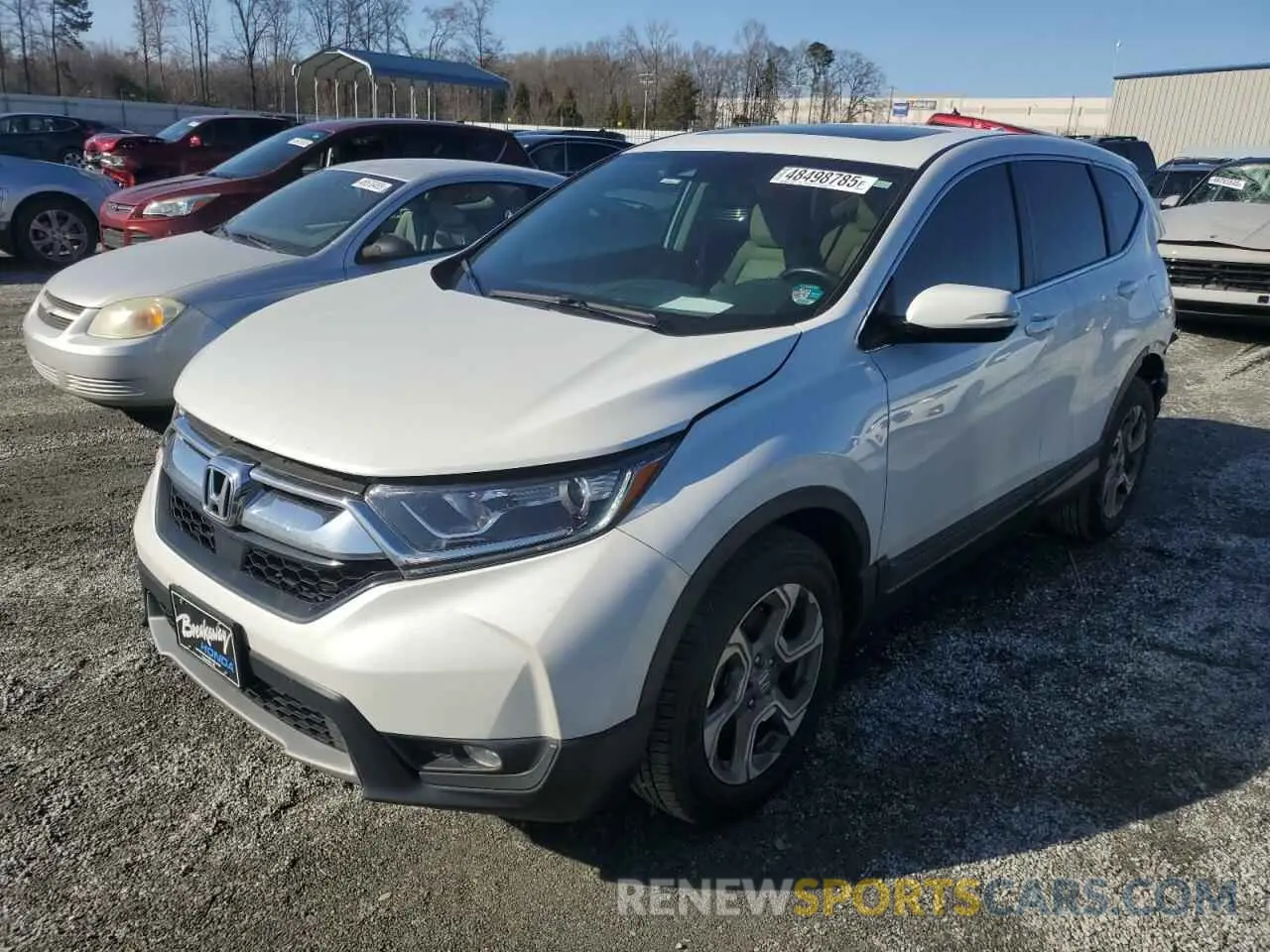 1 fotografías del automóvil dañado 7FARW2H85KE026663 HONDA CRV 2019