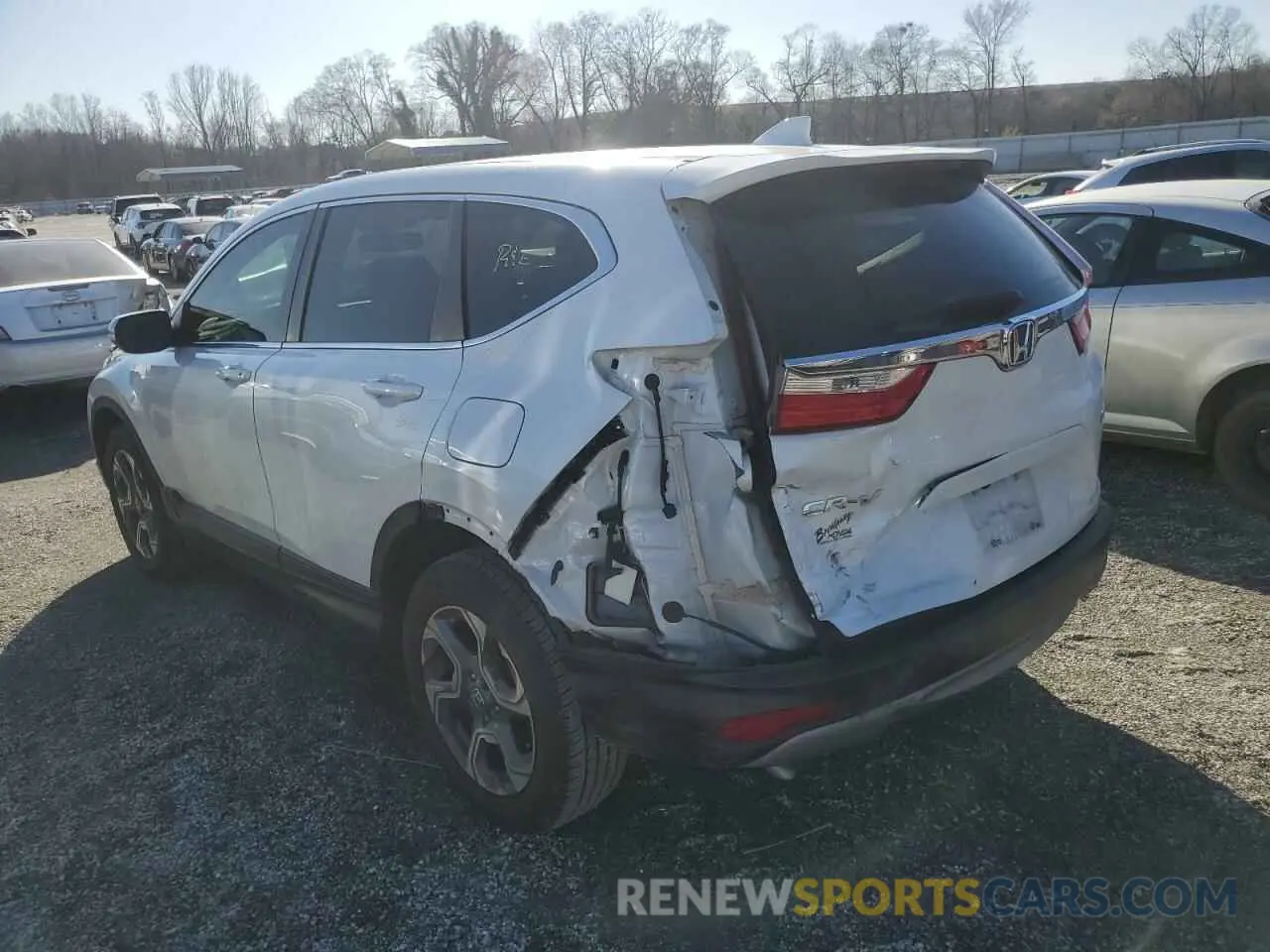 2 fotografías del automóvil dañado 7FARW2H85KE026663 HONDA CRV 2019