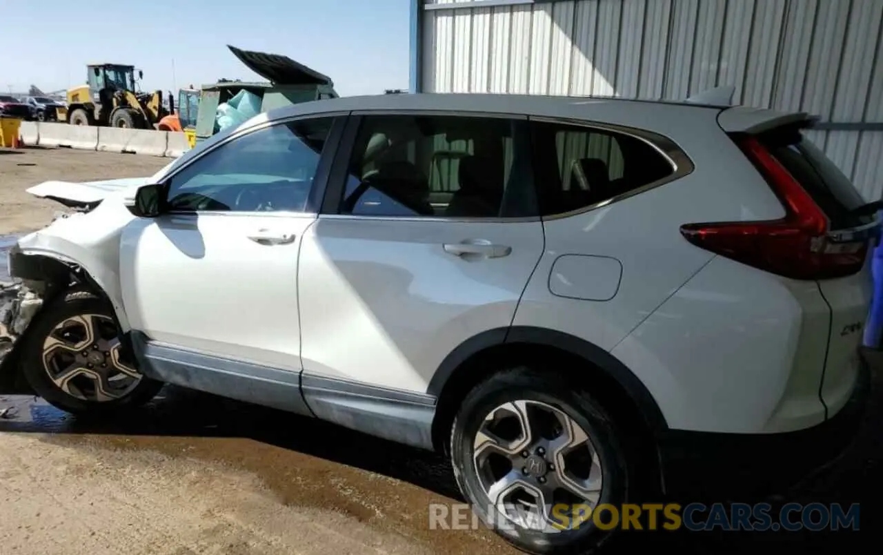 2 fotografías del automóvil dañado 7FARW2H86KE061891 HONDA CRV 2019