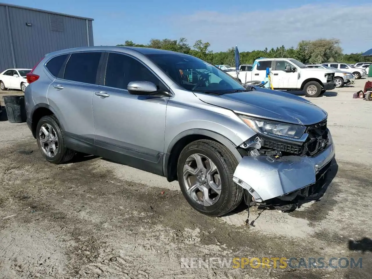 4 fotografías del automóvil dañado 7FARW2H86KE064452 HONDA CRV 2019