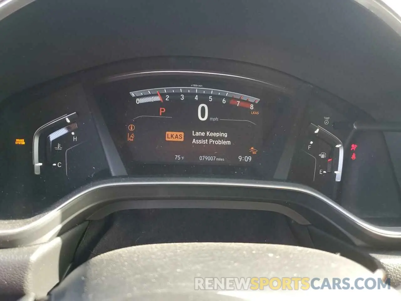 9 fotografías del automóvil dañado 7FARW2H86KE064452 HONDA CRV 2019
