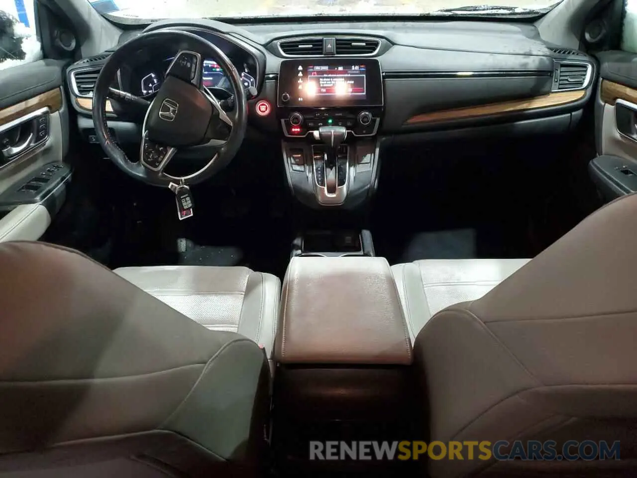 8 fotografías del automóvil dañado 7FARW2H88KE027886 HONDA CRV 2019