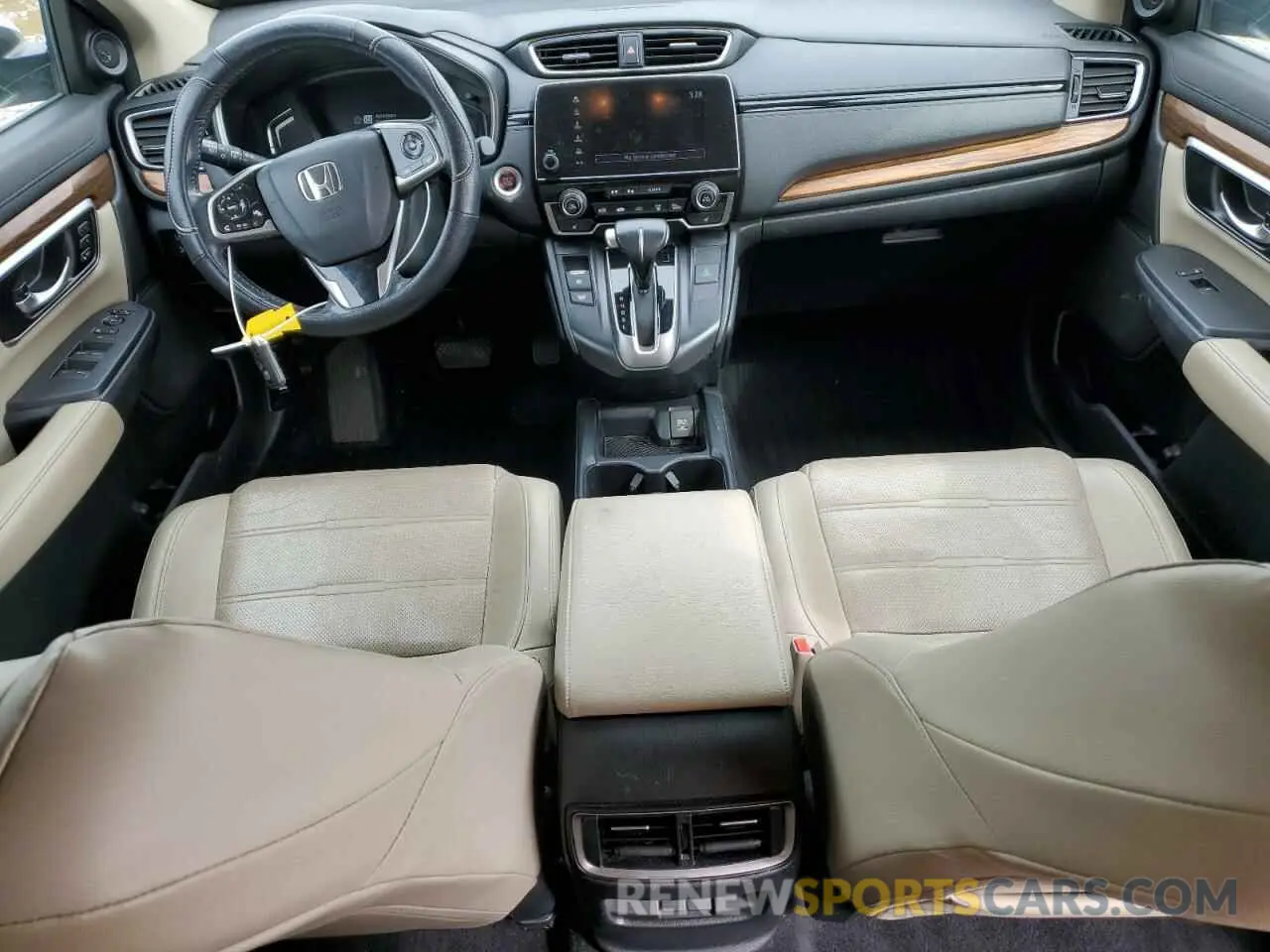8 fotografías del automóvil dañado 7FARW2H95KE015140 HONDA CRV 2019