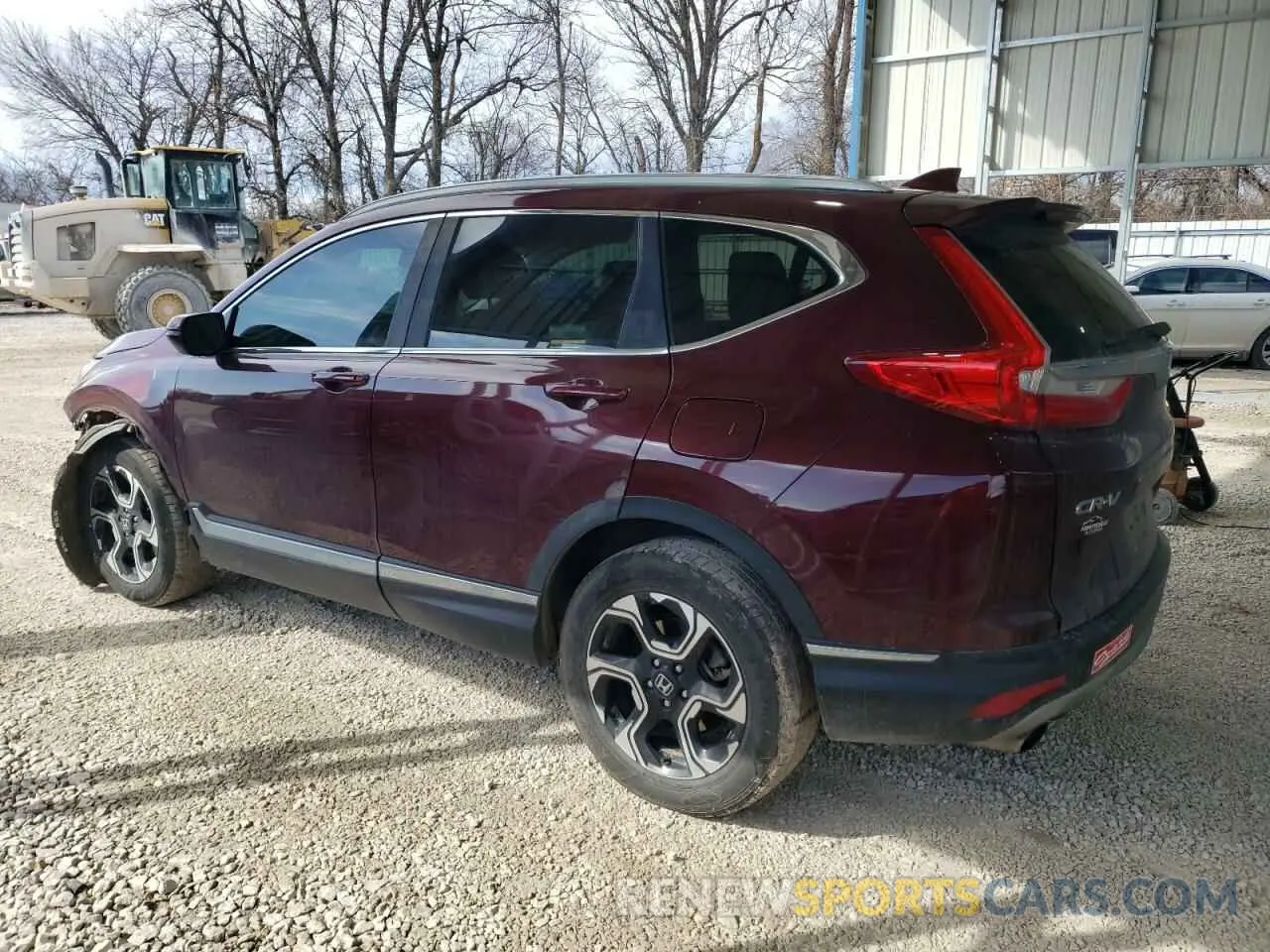 2 fotografías del automóvil dañado 7FARW2H9XKE000486 HONDA CRV 2019