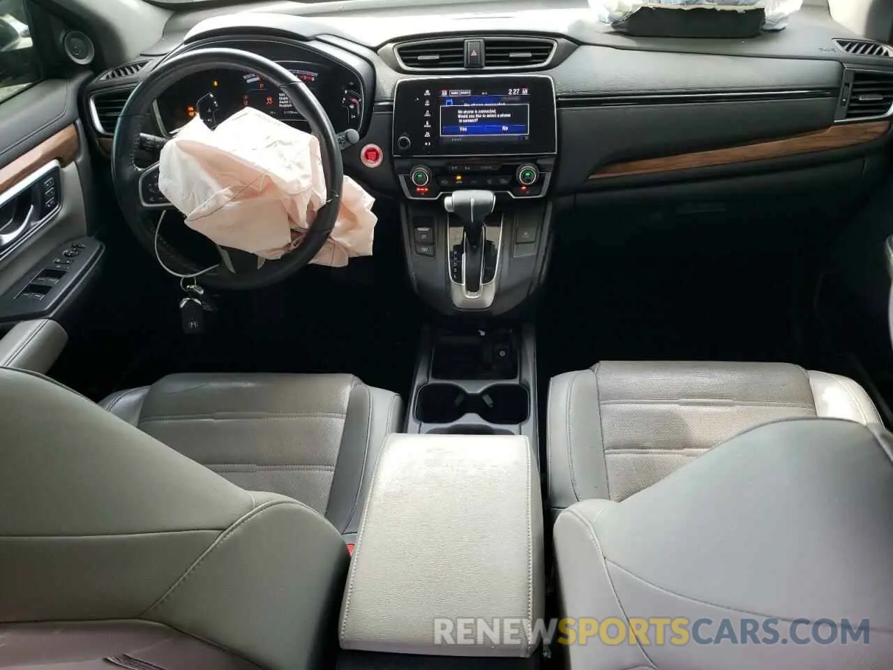 8 fotografías del automóvil dañado 7FARW2H9XKE000486 HONDA CRV 2019
