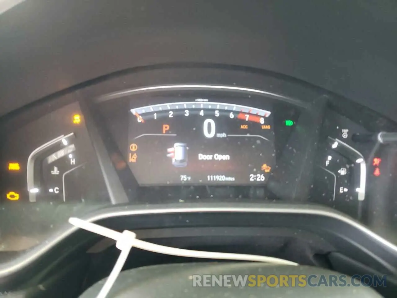 9 fotografías del automóvil dañado 7FARW2H9XKE000486 HONDA CRV 2019