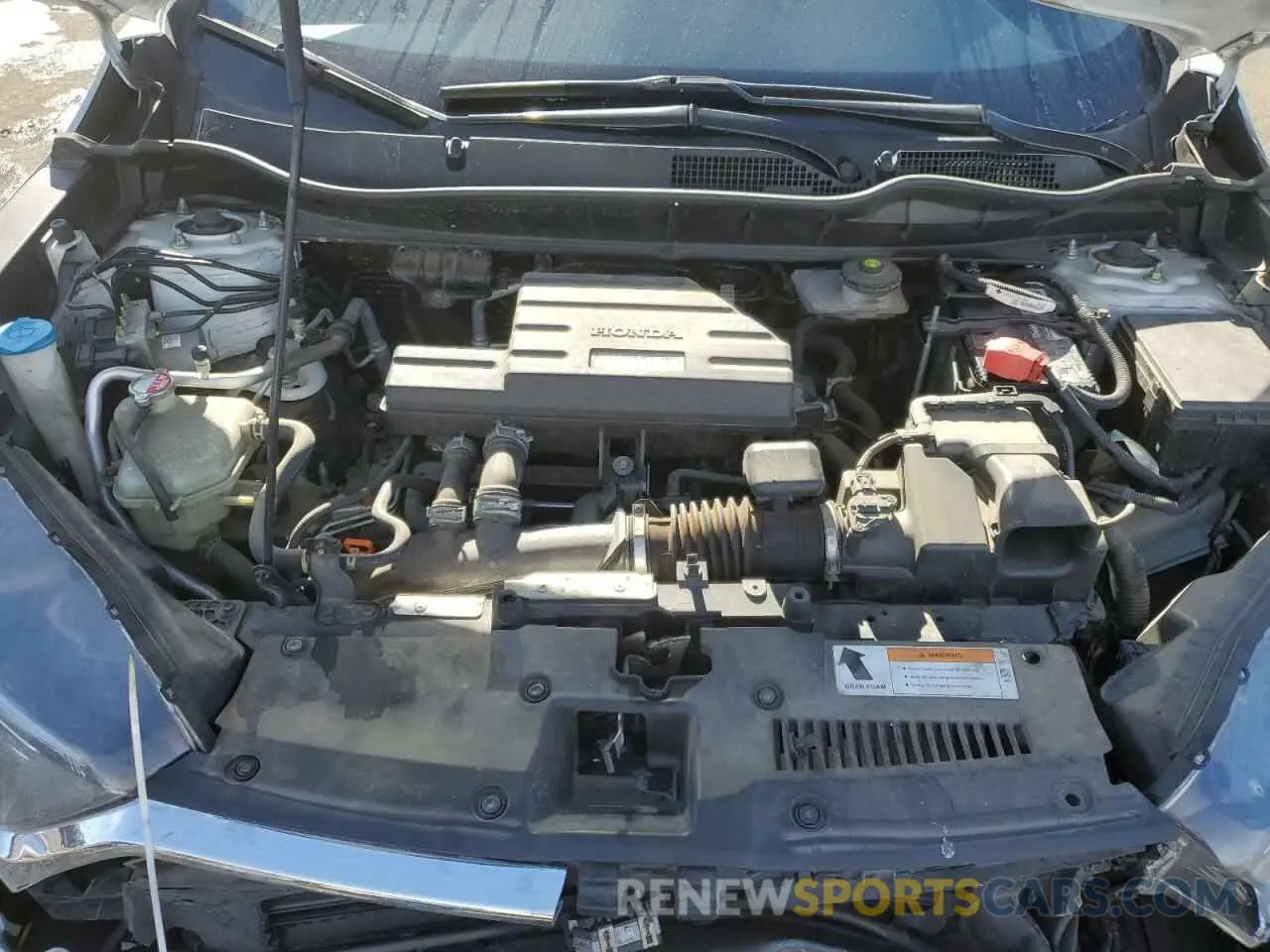12 fotografías del automóvil dañado JHLRW2H57KX009938 HONDA CRV 2019