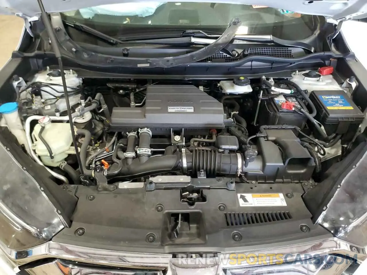 12 fotografías del automóvil dañado JHLRW2H58KX018891 HONDA CRV 2019