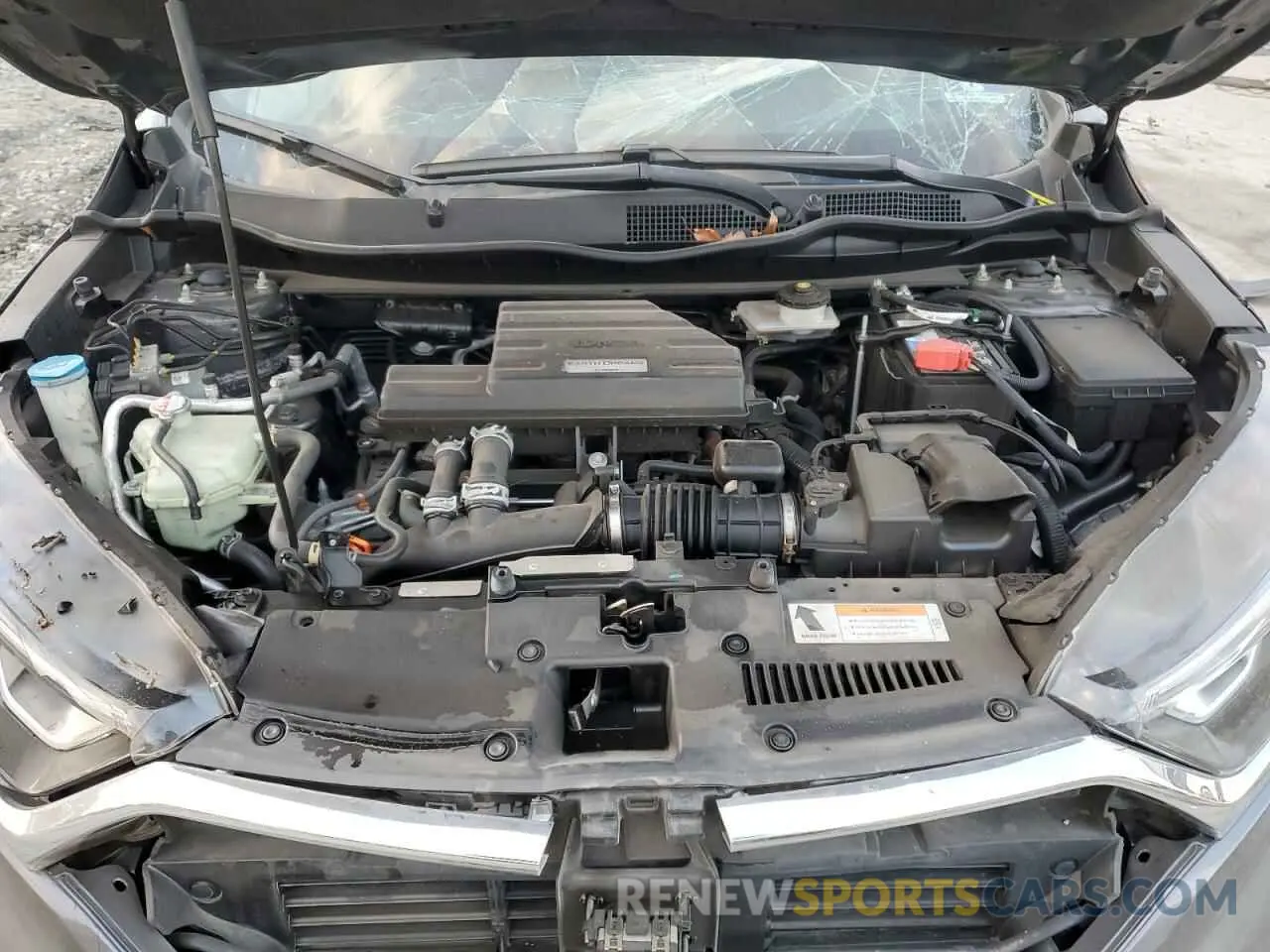 11 fotografías del automóvil dañado JHLRW2H5XKX018505 HONDA CRV 2019