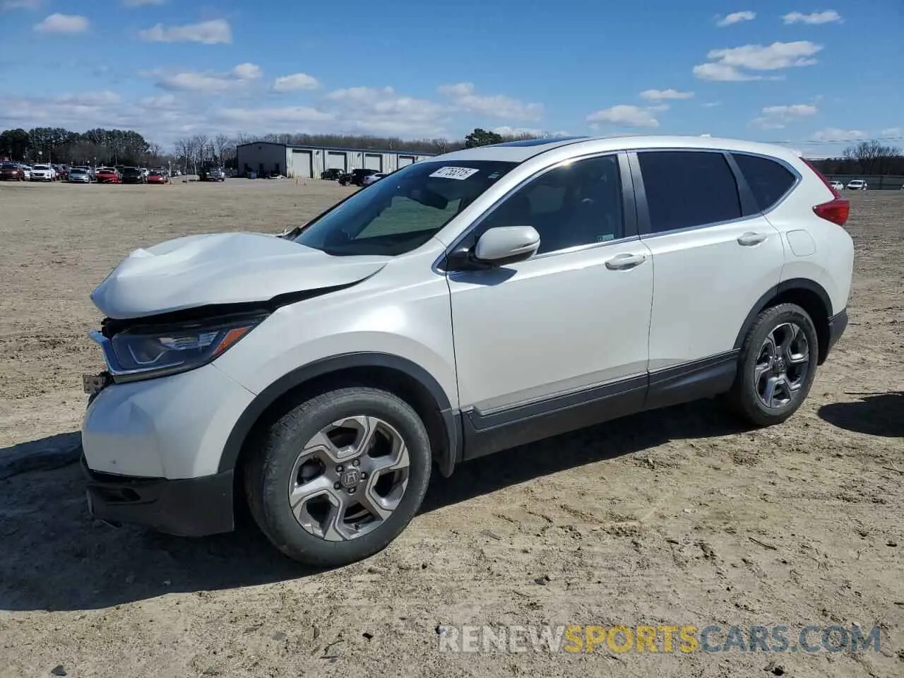 1 fotografías del automóvil dañado JHLRW2H85KX001511 HONDA CRV 2019