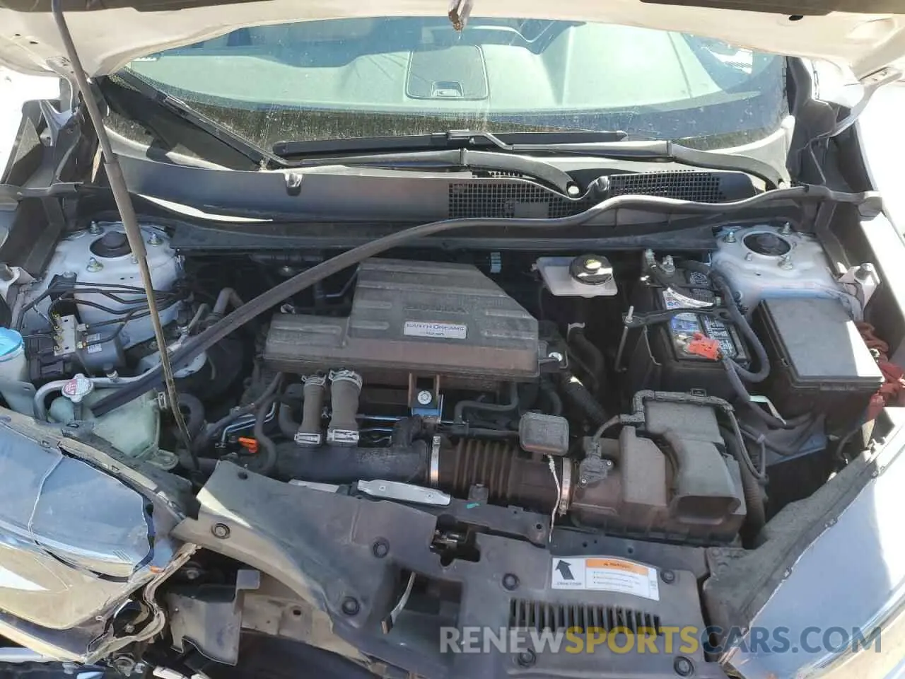 13 fotografías del automóvil dañado JHLRW2H85KX001511 HONDA CRV 2019