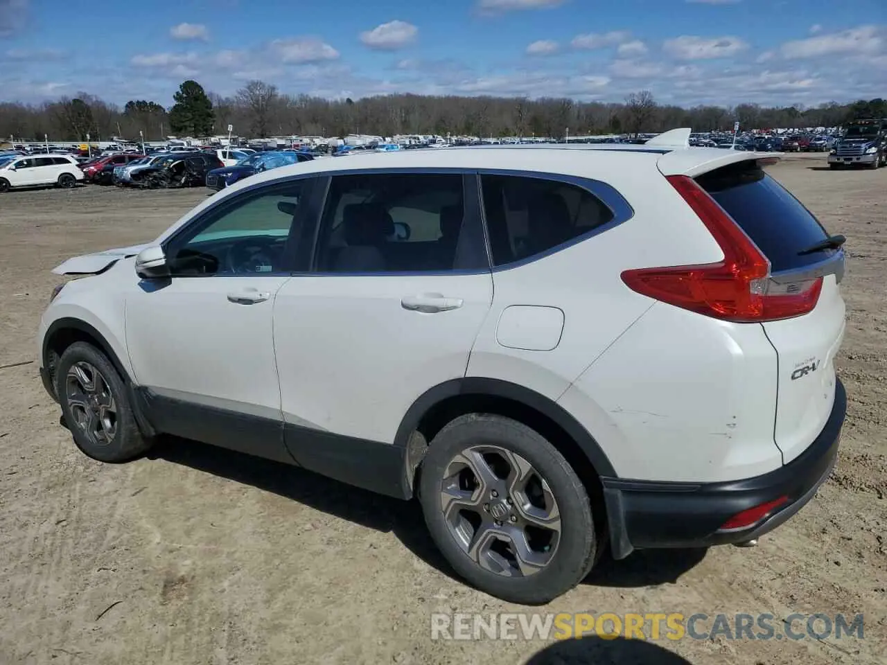 2 fotografías del automóvil dañado JHLRW2H85KX001511 HONDA CRV 2019
