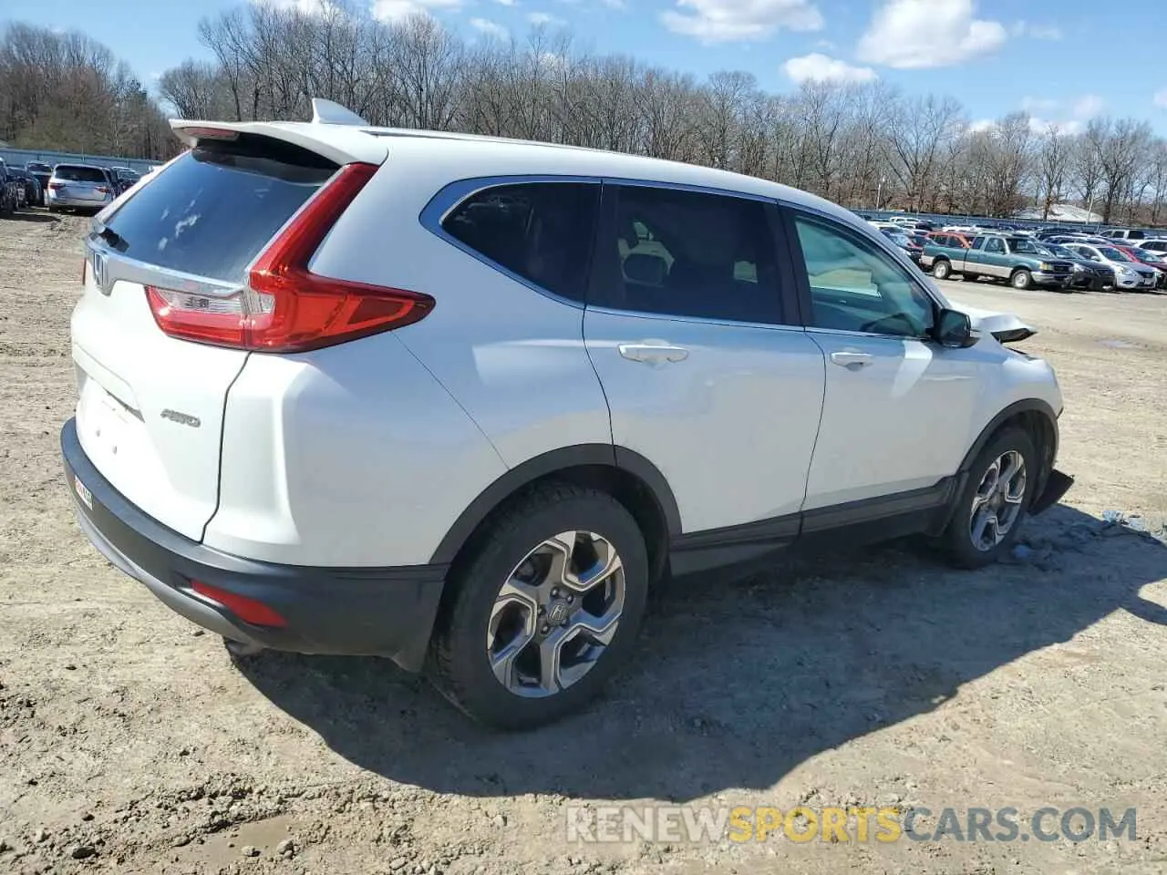 3 fotografías del automóvil dañado JHLRW2H85KX001511 HONDA CRV 2019