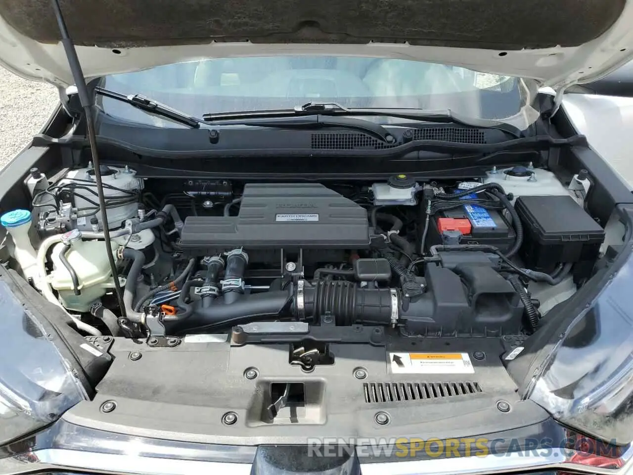12 fotografías del automóvil dañado 2HKRW1H24LH417257 HONDA CRV 2020