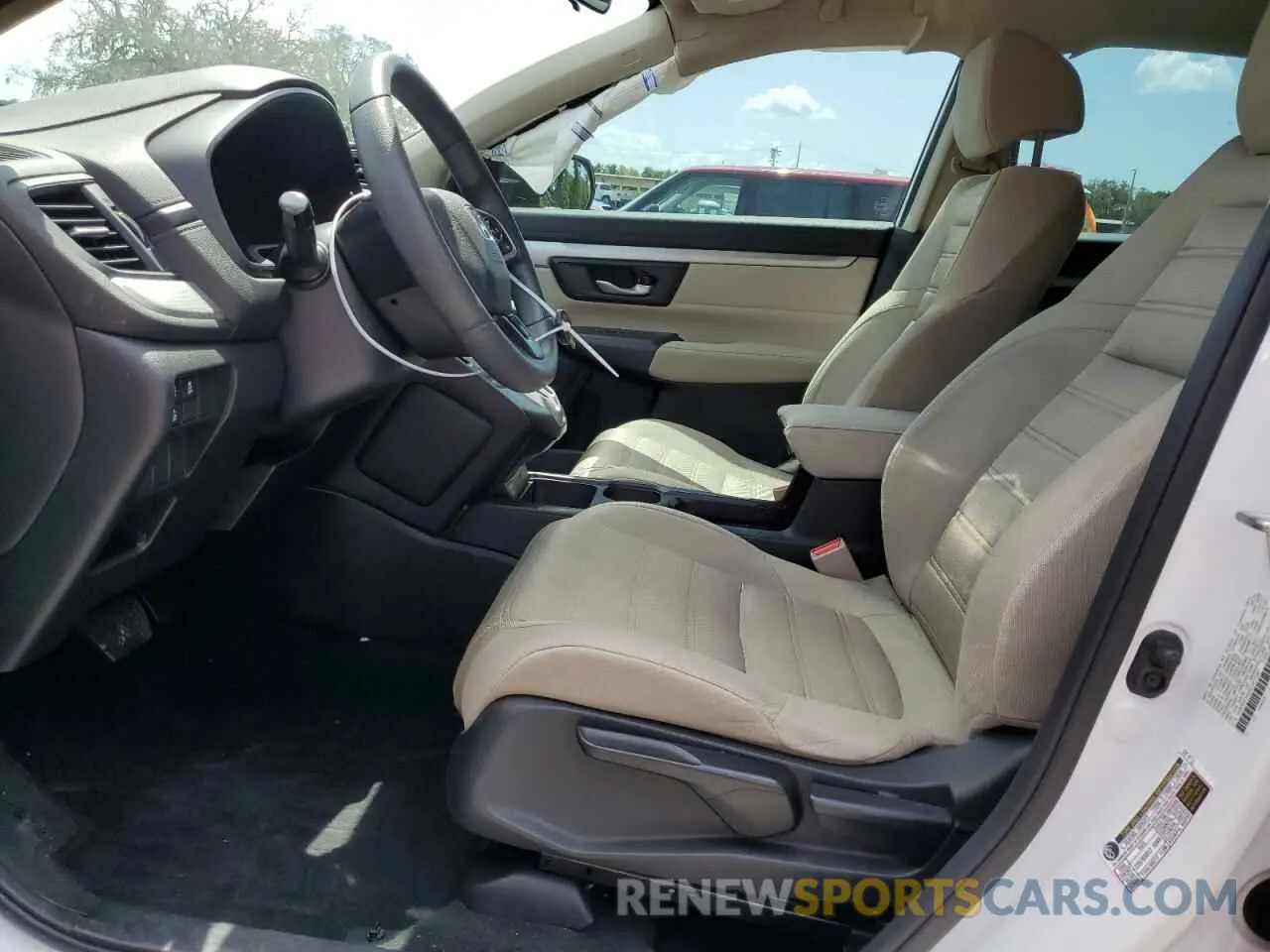 7 fotografías del automóvil dañado 2HKRW1H24LH417257 HONDA CRV 2020