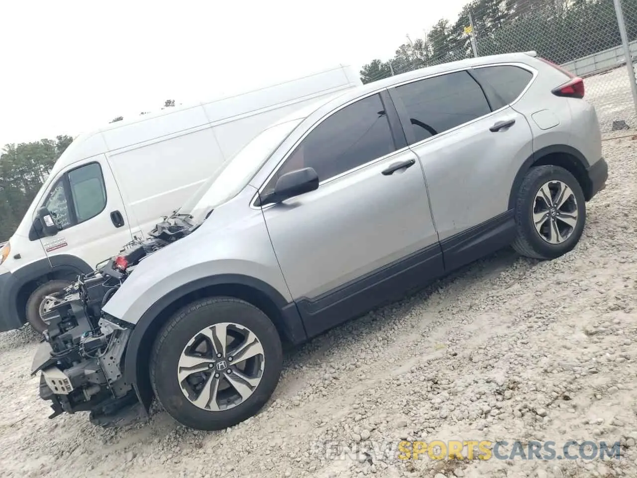 1 fotografías del automóvil dañado 2HKRW1H26LH406728 HONDA CRV 2020