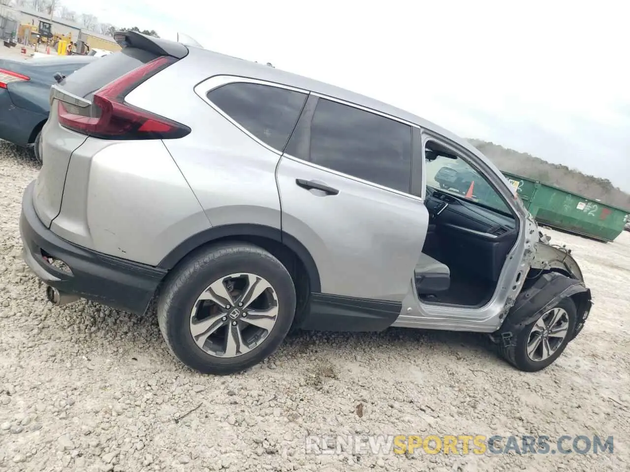 3 fotografías del automóvil dañado 2HKRW1H26LH406728 HONDA CRV 2020