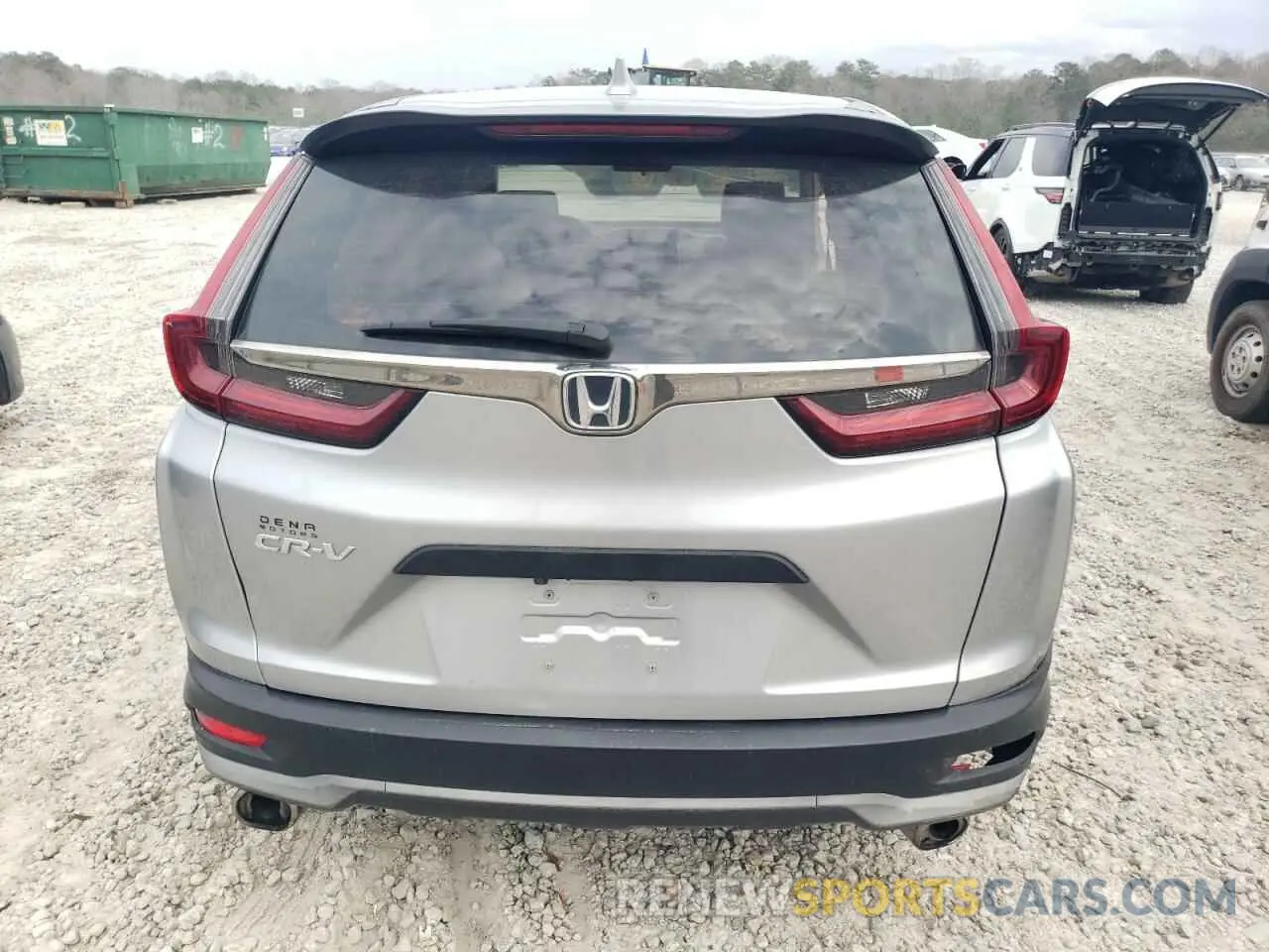 6 fotografías del automóvil dañado 2HKRW1H26LH406728 HONDA CRV 2020