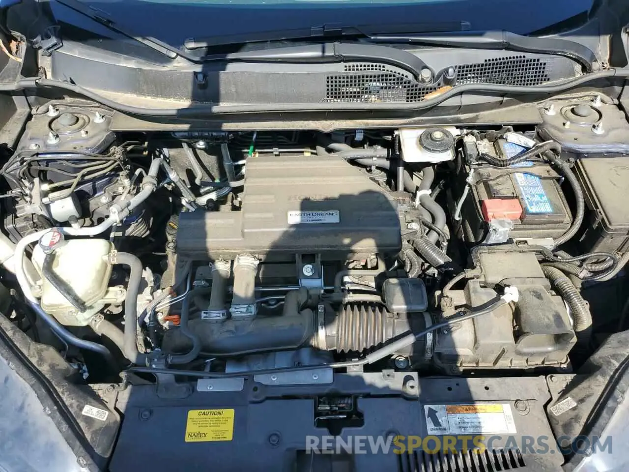 12 fotografías del automóvil dañado 2HKRW1H28LH415785 HONDA CRV 2020
