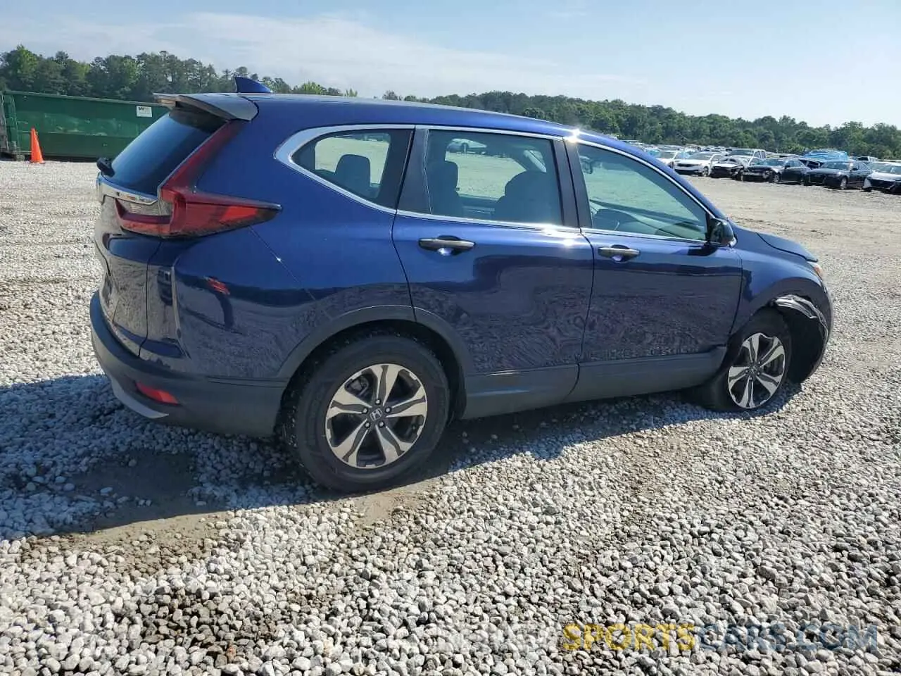 3 fotografías del automóvil dañado 2HKRW1H28LH415785 HONDA CRV 2020