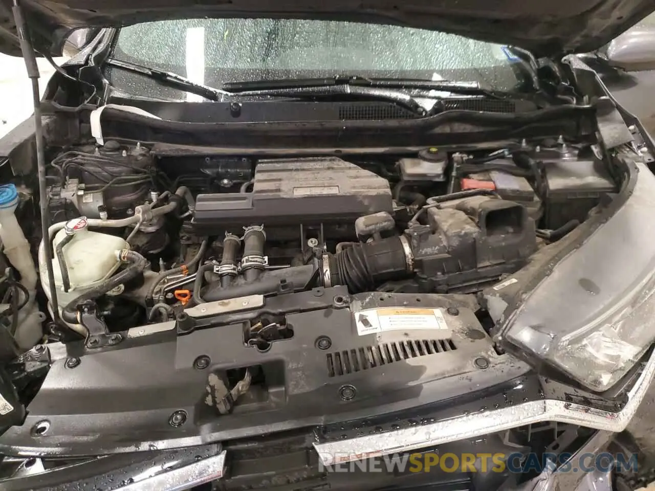 12 fotografías del automóvil dañado 2HKRW1H50LH413376 HONDA CRV 2020