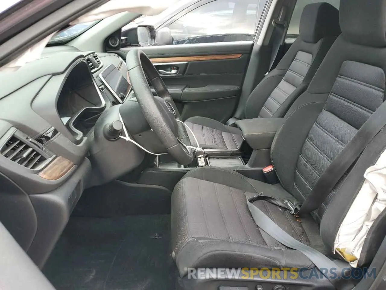 7 fotografías del automóvil dañado 2HKRW1H50LH413376 HONDA CRV 2020
