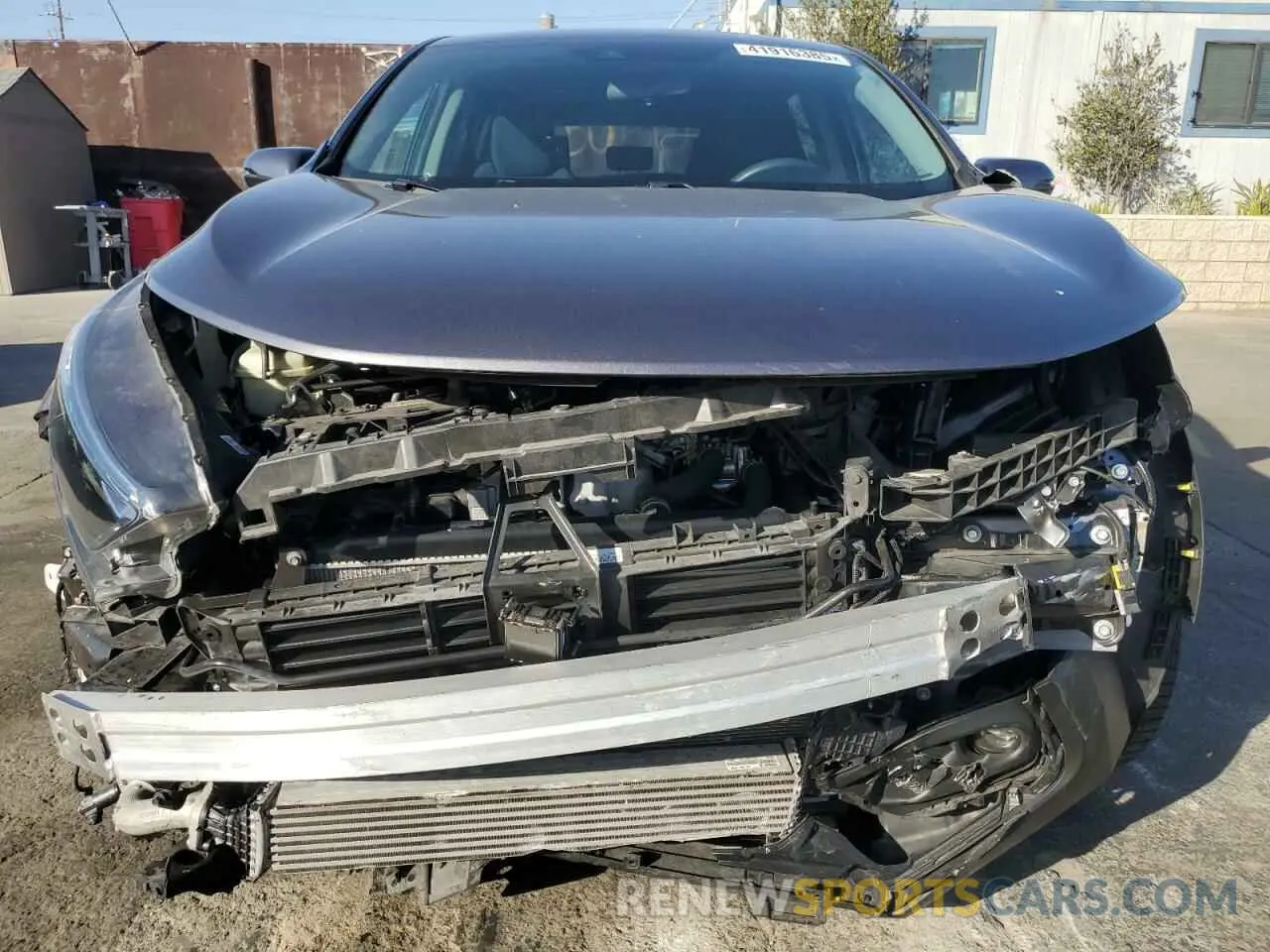 5 fotografías del automóvil dañado 2HKRW1H52LH428719 HONDA CRV 2020